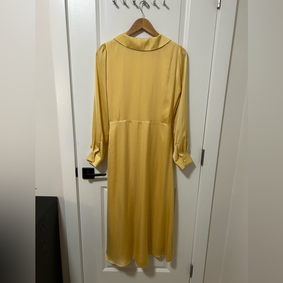 Cherie Satin Midi Dress, size Medium - Picture 4 of 5